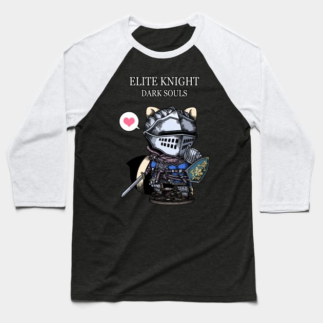 ELITE KNIGHT Baseball T-Shirt by LANVERIL